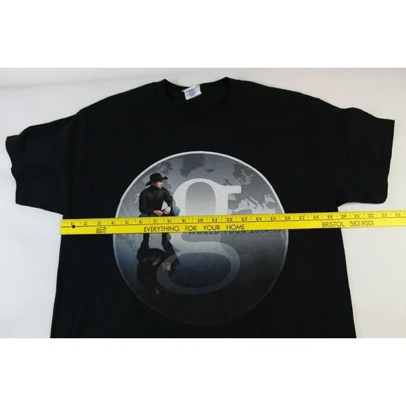 Garth Brooks T-shirt Large World Tour Concert 2014 2015 Country Music EUC - Picture 5 of 7